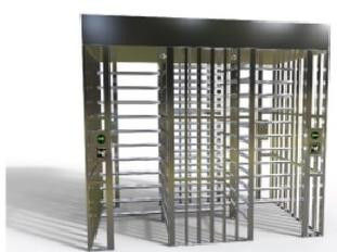Double Channel Security Gate Turnstile Access Control System