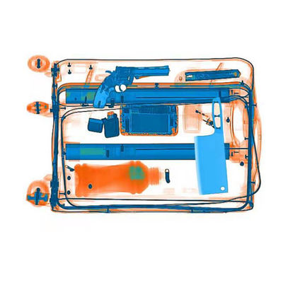 0.5KW X Ray Baggage Scanner High Resolution Dual Energy Parcel Scanner Machine